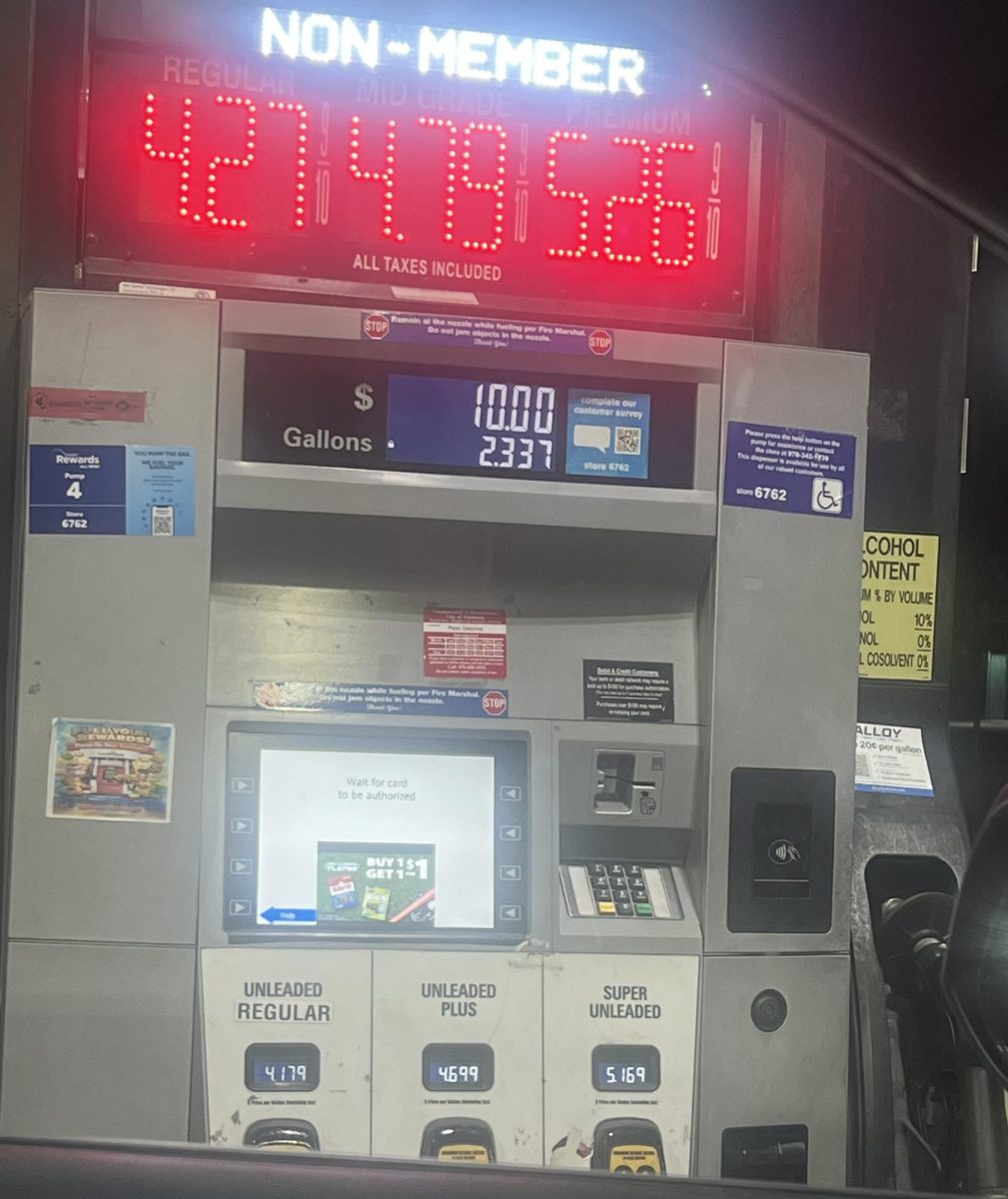 Cumberland Farms in Fitchburg hikes up gas prices.